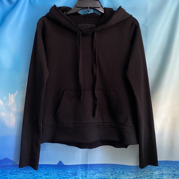 Frank & Eileen MELANIE Essential Hoodie TRIPLE FLEECE Size: S Black - Picture 2 of 16